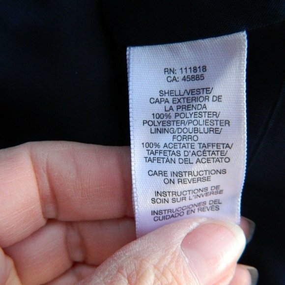 Michael Kors Midnight Blue Satin Umpire Sleeveless Dress Size 4 - Picture 5 of 9